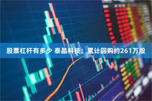 股票杠杆有多少 泰晶科技：累计回购约261万股