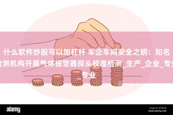 什么软件炒股可以加杠杆 车企车间安全之钥：知名检测机构开展气
