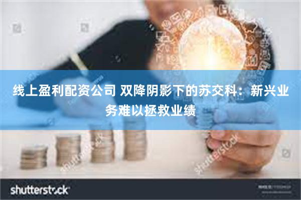 线上盈利配资公司 双降阴影下的苏交科：新兴业务难以拯救业绩